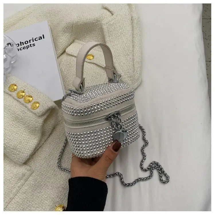 Summer Beaded Mini Crossbody Bag for Women