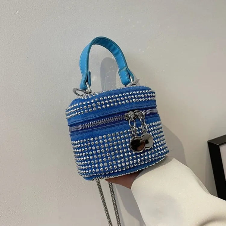 Summer Beaded Mini Crossbody Bag for Women