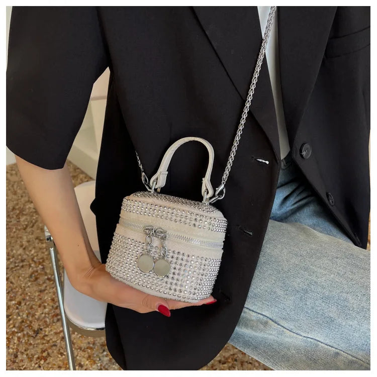 Summer Beaded Mini Crossbody Bag for Women