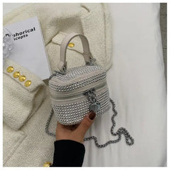 Summer Beaded Mini Crossbody Bag for Women