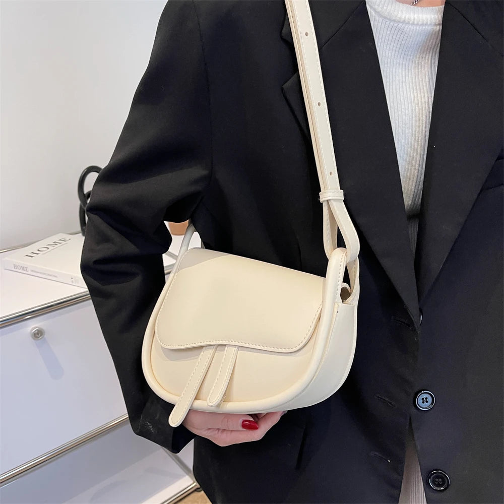 Women's High-Quality PU Leather Crossbody Shoulder Bag