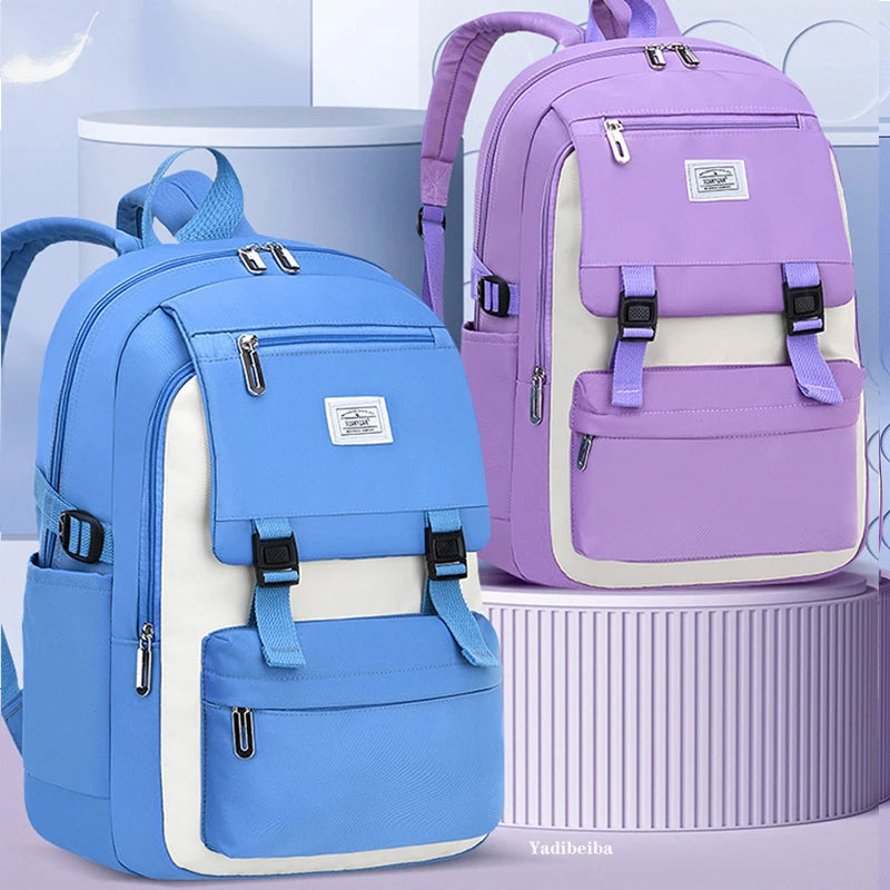 Girls Waterproof Schoolbag Children Backpack Book Bag