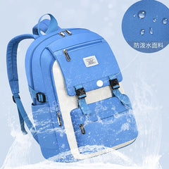 Girls Waterproof Schoolbag Children Backpack Book Bag