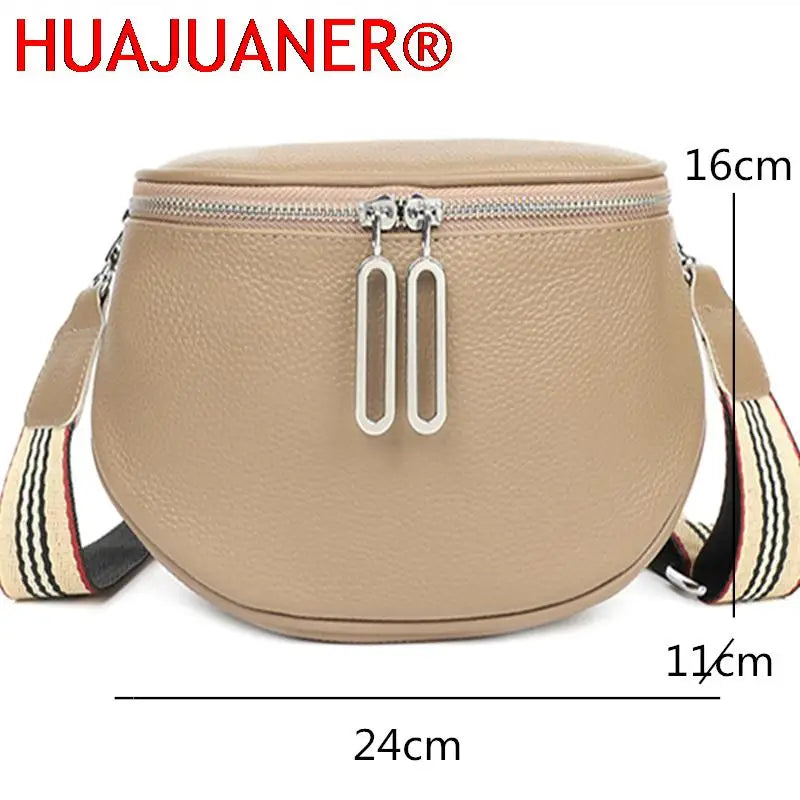 Soft Leather Women's Tote Bag Zipper Handbag Shoulder Crossbody Bags