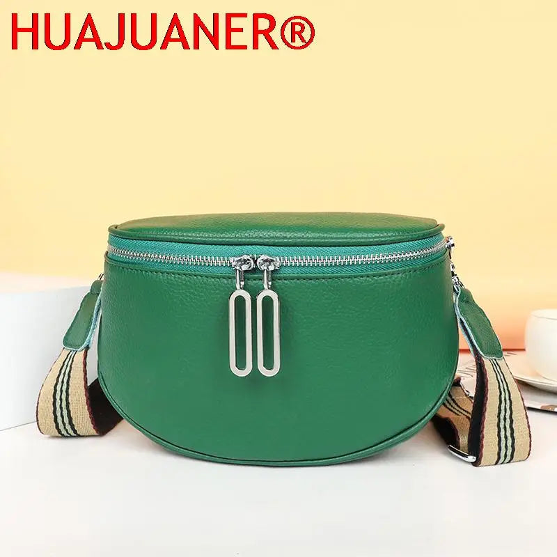 Soft Leather Women's Tote Bag Zipper Handbag Shoulder Crossbody Bags