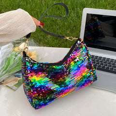 Sequin Tote Bag Underarm Bags Shoulder Bag Handbags Crossbody Bag