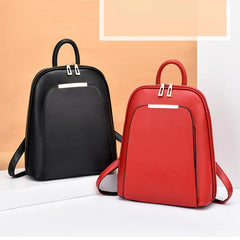 Sequined Backpack for Women Leather Backpack