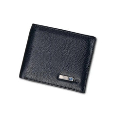 Sequined Men Wallet Smart Faux Leather Bluetooth Wallet Anti-lost GPS Purse