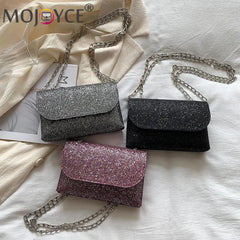 Sequins Underarm Shoulder Bag Women Party Handbag