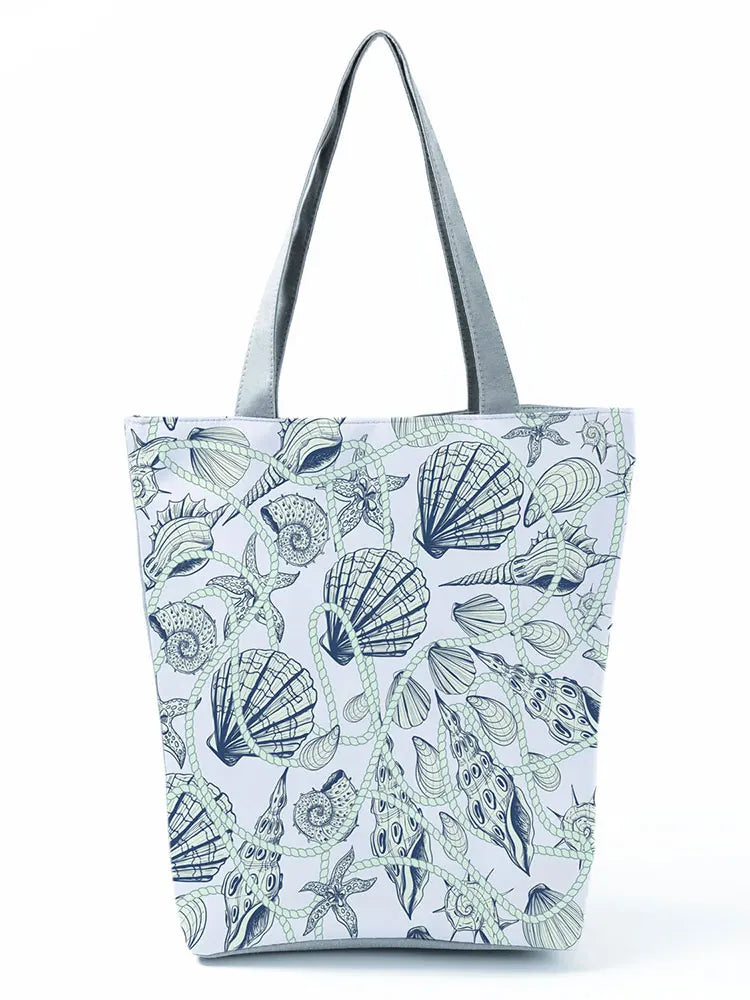 Shell Printed Women's Bag Tote Bags Big Handbag Casual Packs