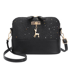 Sequins Tote Bags PU Leather Shell Clutch Bags