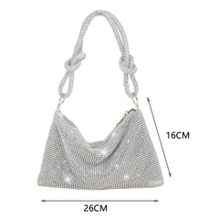Shinny Evening Clutch Bag For Women Dinner Party Wedding Purses Handbag