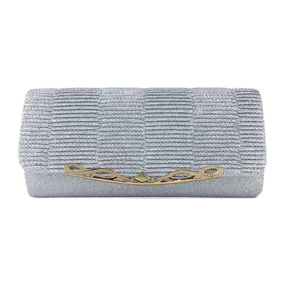 Women Evening Clutch Bag Sequined Wedding Party Ladies Shoulder Bags With Chain