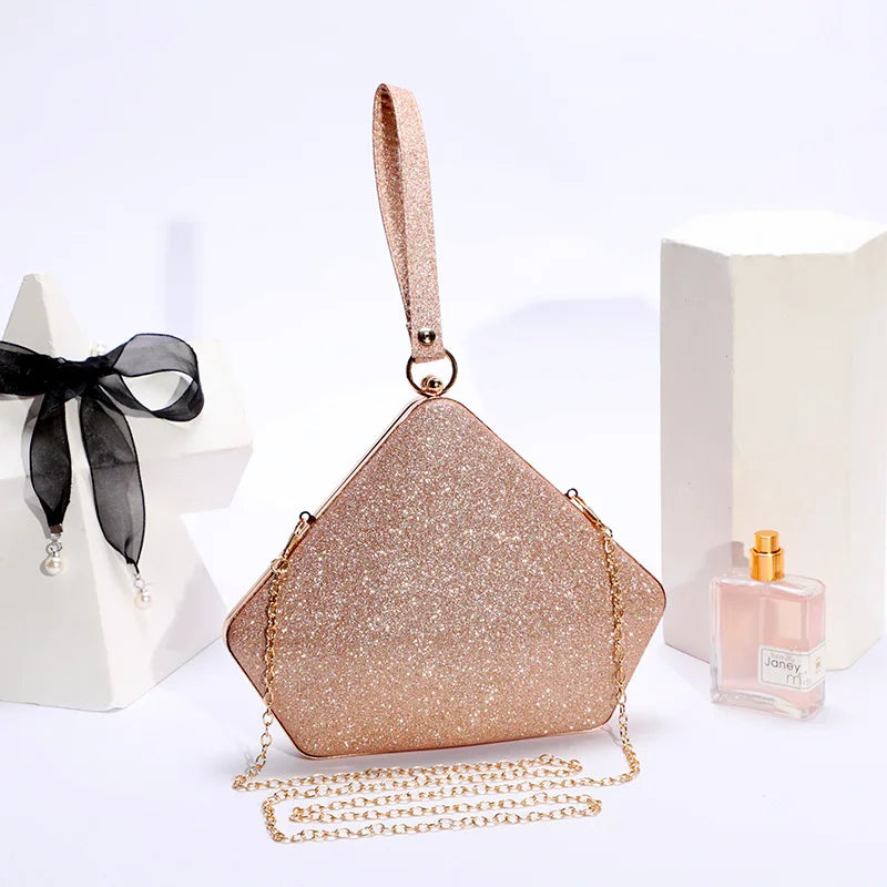 Sequin Clutch Wedding Mini Clutch Bag Bling Women Handbag Shoulder Bags
