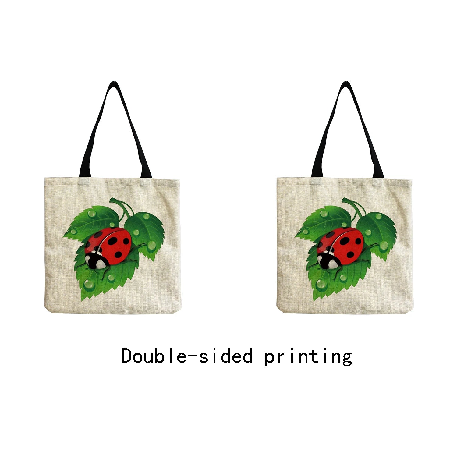 Customizable Eco Friendly Nature Insect Bee Print Bag