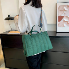 Large Capacity Women Shoulder Bag Soft Portable for Travel Gift