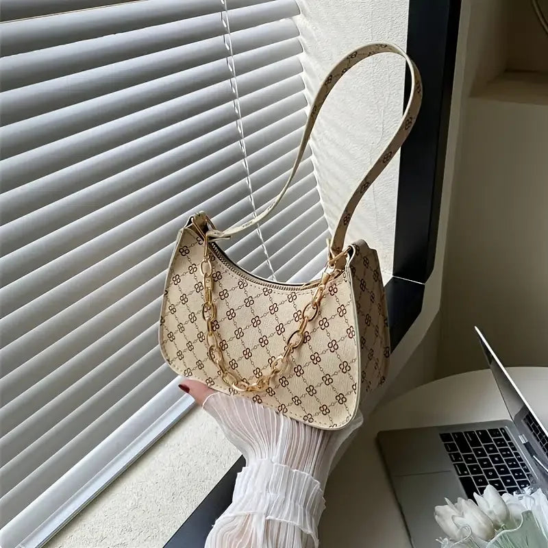 Vintage PU Leather Shoulder Bag for Women Summer Handbag
