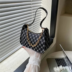 Vintage PU Leather Shoulder Bag for Women Summer Handbag