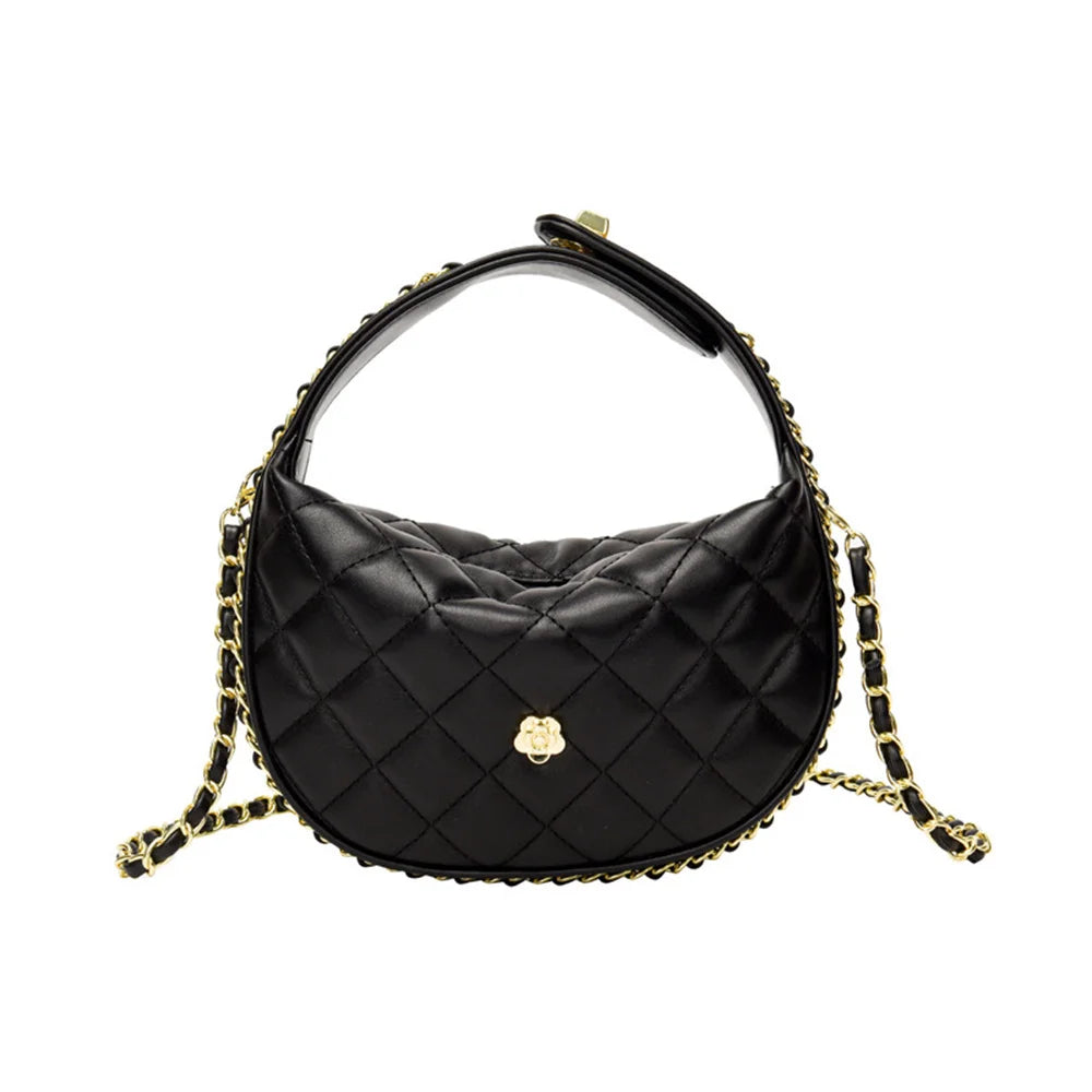 Vintage PU Leather Crossbody Messenger Bag Women Handbag