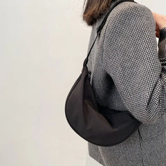 Nylon Shoulder Bag for Women Casual Satchel Handbag