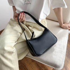 Women's PU Leather Shoulder Bag Small Clutch Hobo Handbag