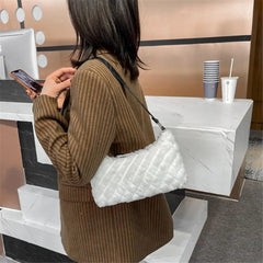Furry Fluffy Shoulder Bag Autumn-Winter Women Handbag
