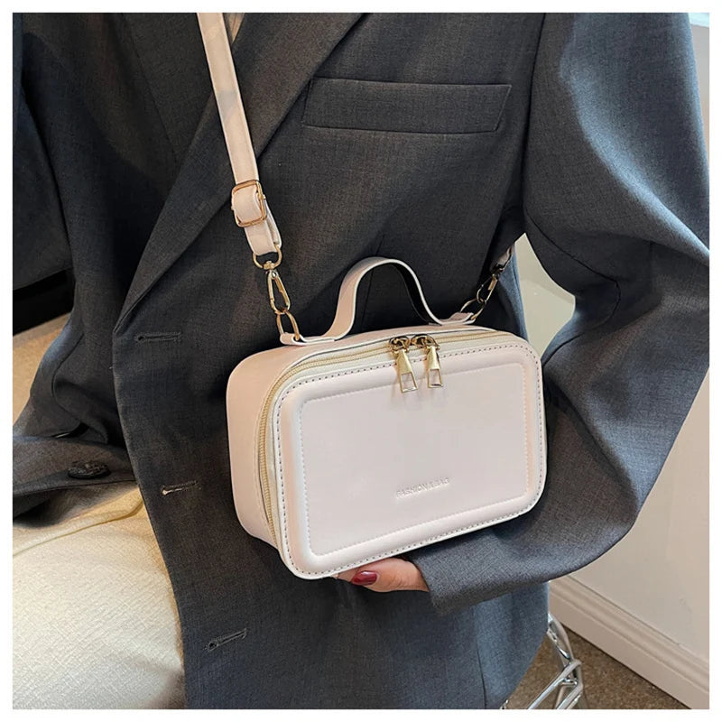 Women's Shoulder Bag Messenger Purse PU Leather Handbag Clutch