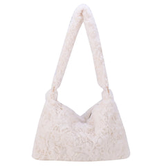 Retro Warm Autumn Winter Top-handle Shoulder Handbag