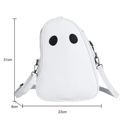 Devil Ghost Shoulder Messenger Bag Funny Satchel for Women