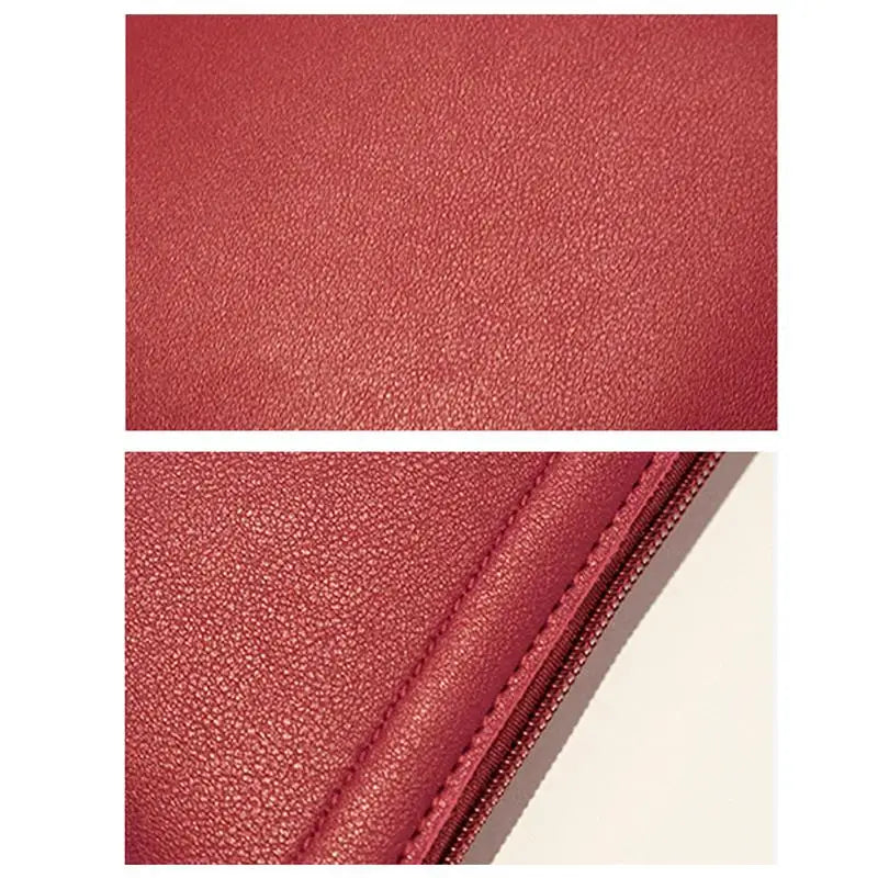 Small Women's Handbag PU Leather Zipper Shoulder Bag