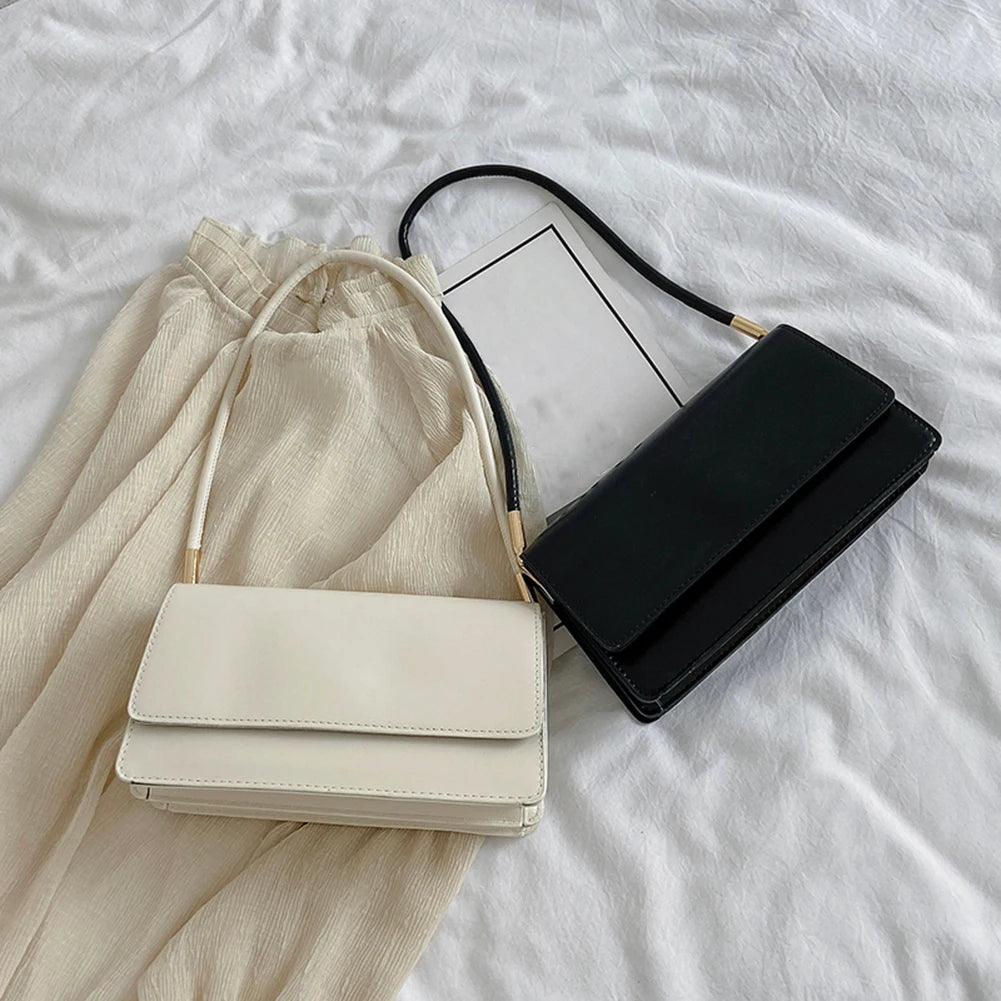 Stylish PU Leather Women's Flap Shoulder Bag