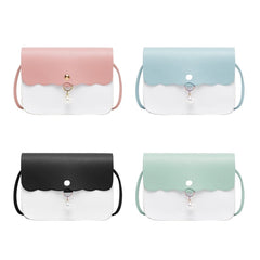 PU Leather Crossbody Bag For Women Shoulder Messenger Bag Lady Travel Handbag