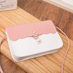 PU Leather Crossbody Bag For Women Shoulder Messenger Bag Lady Travel Handbag