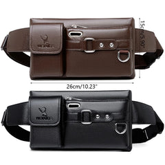 Men's Chest Bag Large Capacity Single-Shoulder Waist Bag