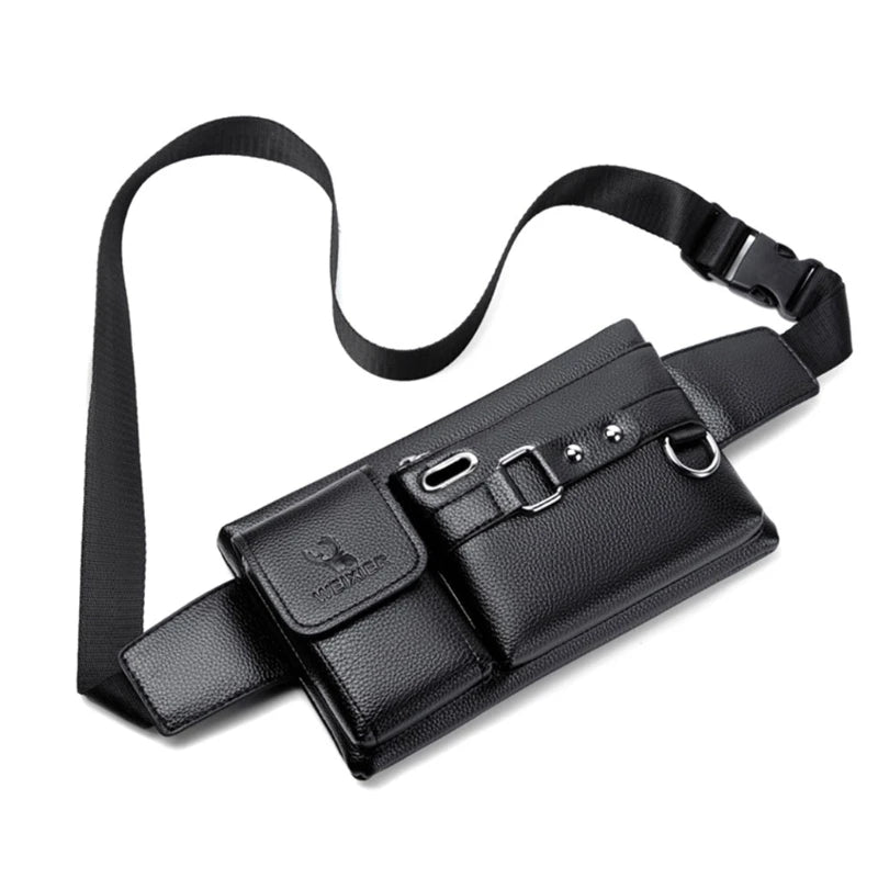 Men's Chest Bag Large Capacity Single-Shoulder Waist Bag