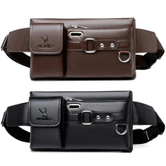 Men's Chest Bag Large Capacity Single-Shoulder Waist Bag