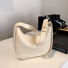 Sky Women's Round Shoulder Bag PU Leather Lady Crossbody Bag