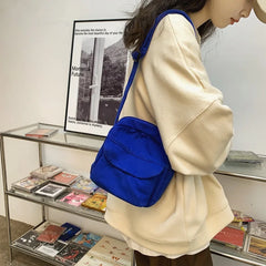 Small Canvas Crossbody Bags for Women Mini Shoulder Phone Purse Girl Student