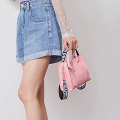 Solid Lady Shoulder Handbags Small Crossbody Bags For Women