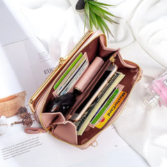 Women's Matte Leather Crossbody Bag