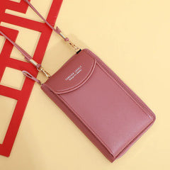 Small Crossbody Bag Women Matte Leather Shoulder Messenger Clutch Bolsa