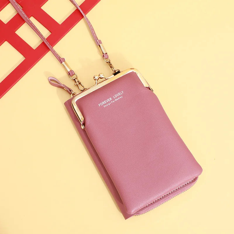 Elegant PU Leather Crossbody Bag for Women