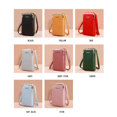 Small Crossbody Bags Women Mini PU Leather Shoulder Messenger Bag For Girls