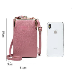 Small Crossbody Bag Mini PU Leather Shoulder Messenger Yellow