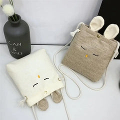 Mini Canvas Crossbody Bag for Women Girls Phone Purse