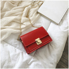 Mini Crossbody Shoulder Bag for Women PU Leather Messenger Bag