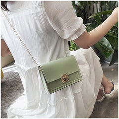 Mini Crossbody Shoulder Bag for Women PU Leather Messenger Bag