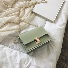Mini Crossbody Shoulder Bag for Women PU Leather Messenger Bag
