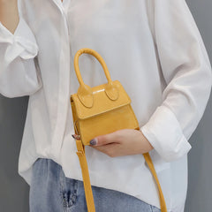 Small Square Bag Mini Shoulder Bag Leather Wallet Crossbody Female Handbag