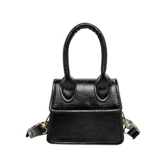 Small Square Bag Mini Shoulder Bag Leather Wallet Crossbody Female Handbag